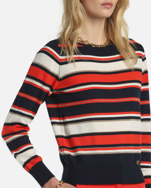 Sweter w paski Minorenne - Image #4