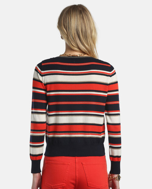 Sweter w paski Minorenne