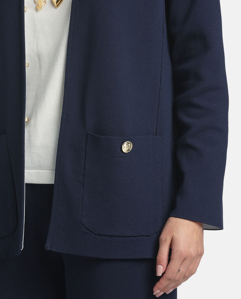 Granatowy kardigan Conduzione - Image #3