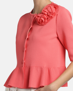 Koralowy kardigan Calo - Image #3