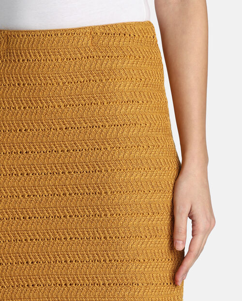 Musztardowa spódnica Casina - Image #2