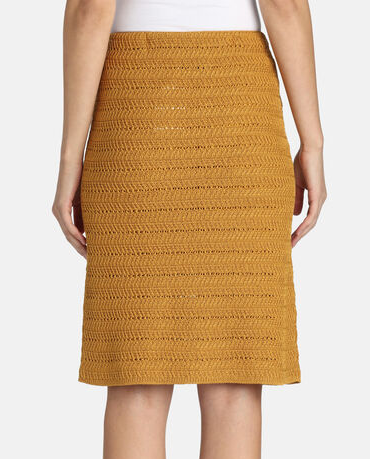 Musztardowa spódnica Casina - Image #1