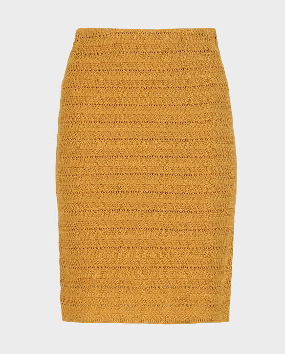 Musztardowa spódnica Casina - Image #3