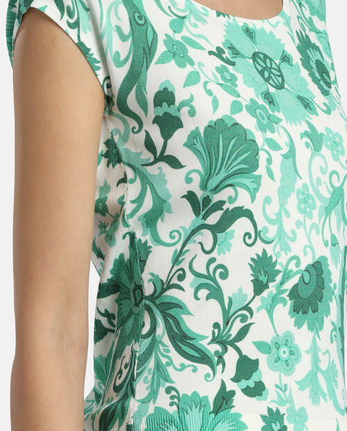 Zielony dzianinowy top Copertura - Image #3