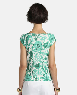 Zielony dzianinowy top Copertura - Image #1