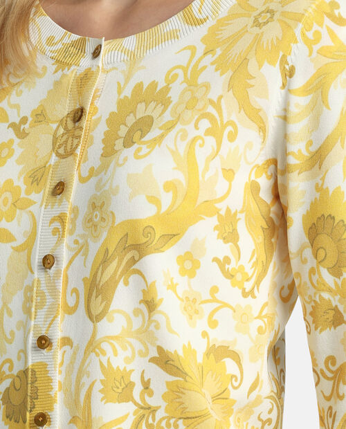 Kardigan w żółte kwiaty Coperta - Image #3
