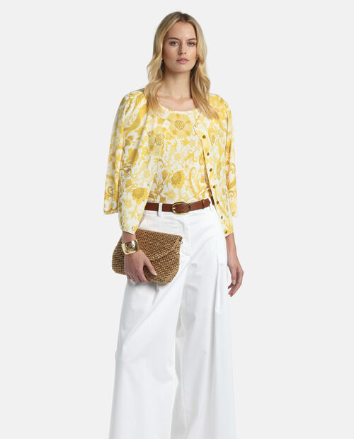 Kardigan w żółte kwiaty Coperta - Image #2