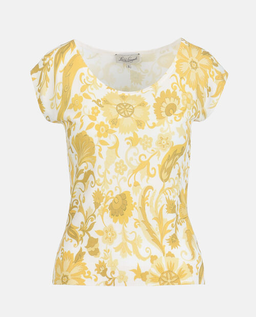 Żółty dzianinowy top Copertura - Image #4