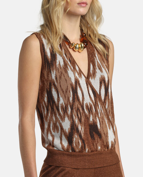 Żakardowa kamizelka Cetilena - Image #4