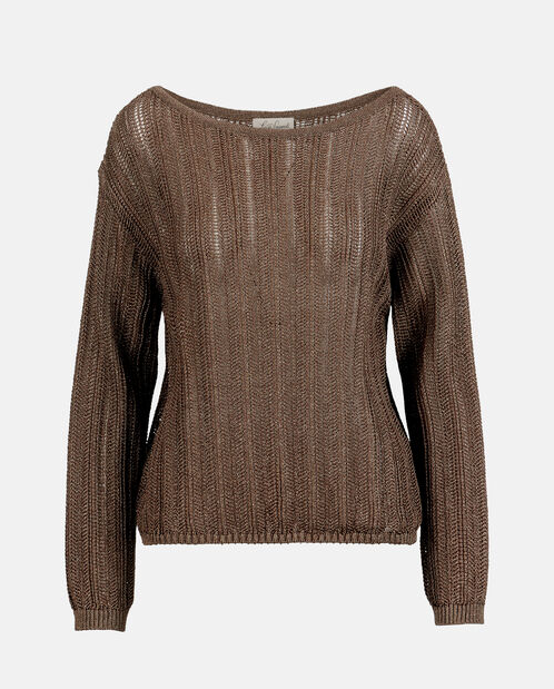 Brązowy sweter Zebrino - Image #5