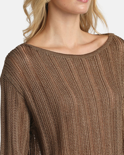 Brązowy sweter Zebrino - Image #4