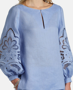 Lawendowa bluzka Bardi - Image #3