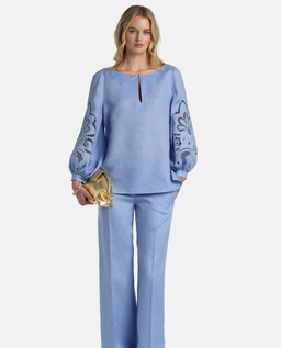 Lawendowa bluzka Bardi - Image #2