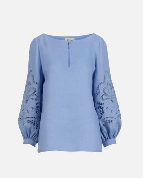 Lawendowa bluzka Bardi - Image #4