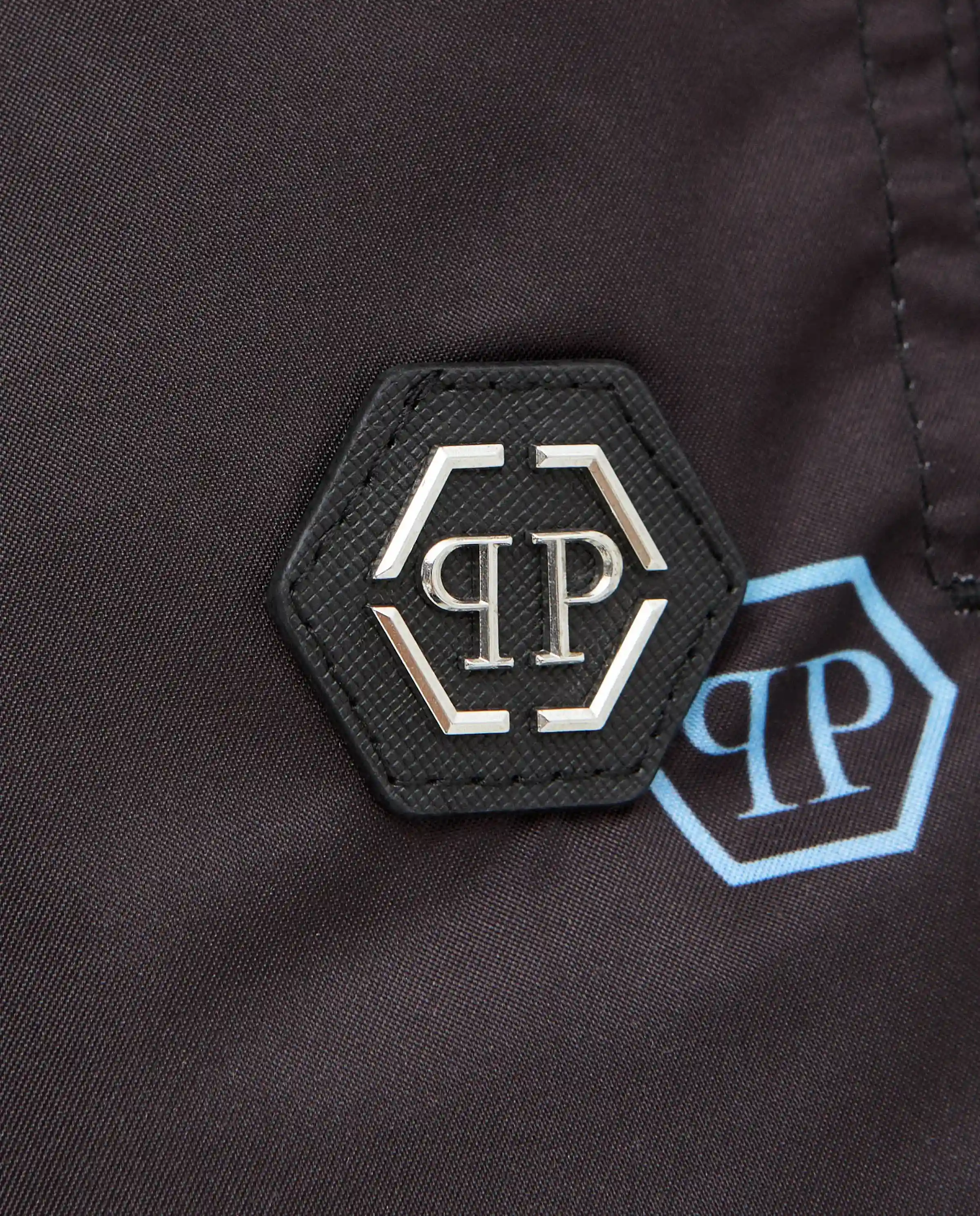 Czarne szorty kąpielowe Monogram - Image #4