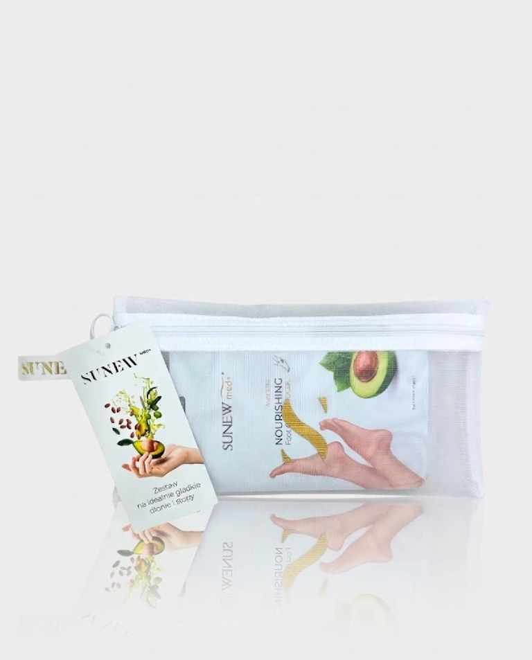 Zestaw z maskami do stóp i dłoni