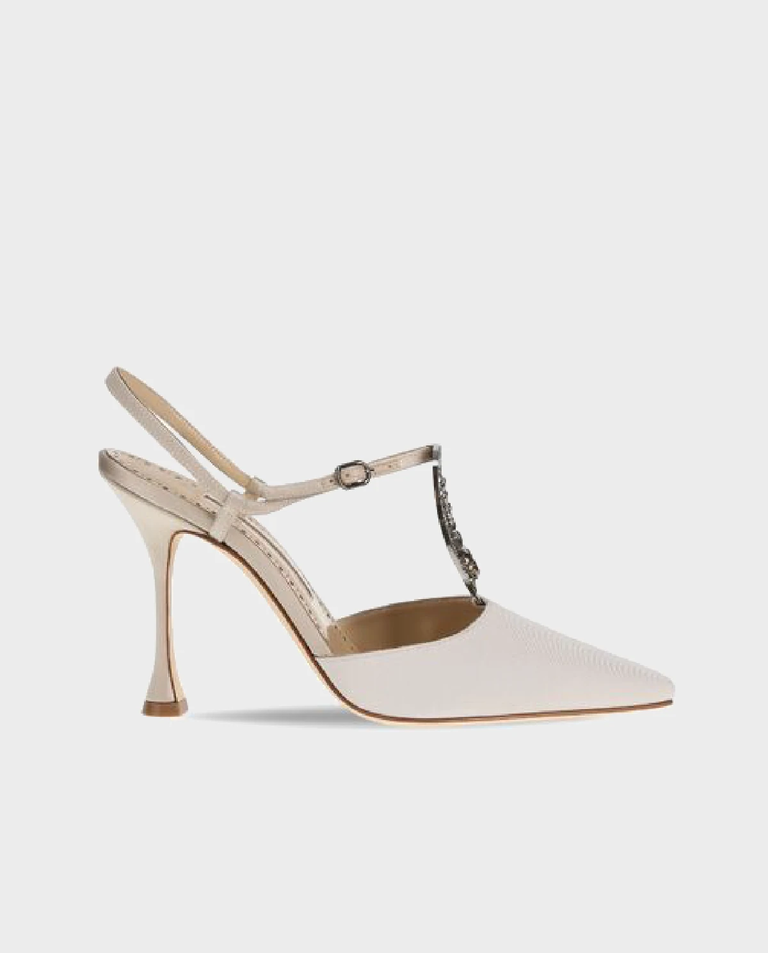 Kremowe czółenka Truta 105