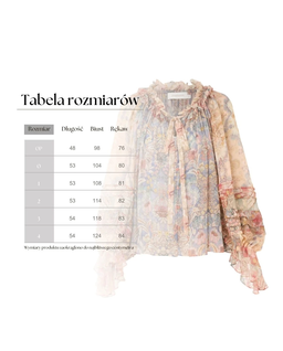 Jedwabna bluzka w kwiaty Rebellion - Image #7