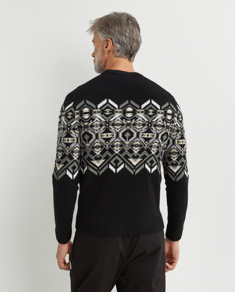 Czarno-biały sweter Luci - Image #3