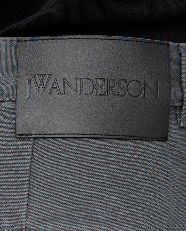 Szare spodnie cargo - Image #4