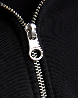 Czarna bawełniana bluza z kapturem - Image #5