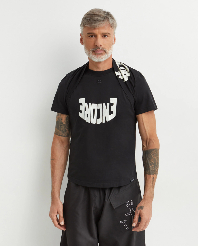 T-shirt z nadrukiem Encore