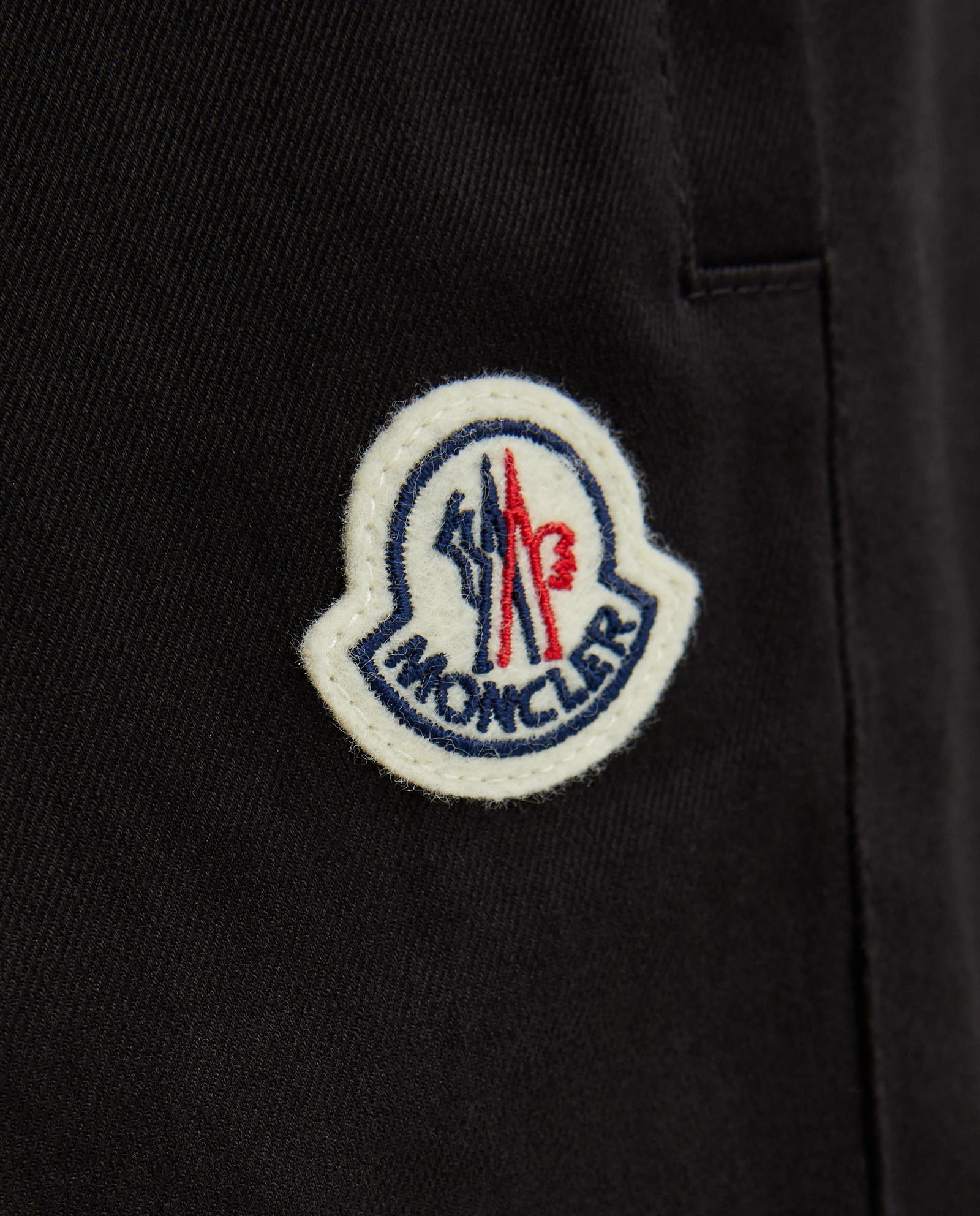 Bawełniane czarne spodnie - Image #4