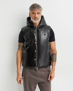 Winylowa kamizelka z kapturem - Image #0