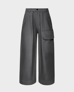 Szare spodnie cargo - Image #1