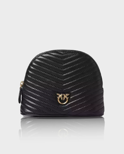 Czarna pikowana kosmetyczka Trousse - Image #0