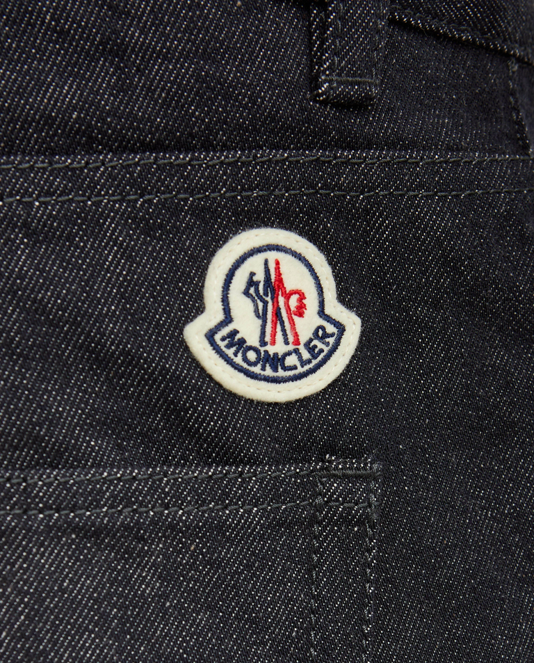 Czarne bawełniane jeansy - Image #4