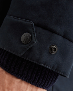 Granatowa kurtka dwustronna - Image #4