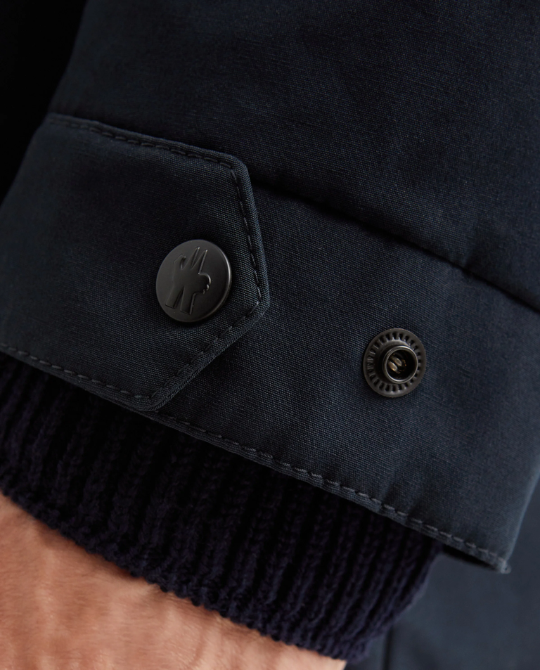 Granatowa kurtka dwustronna - Image #4