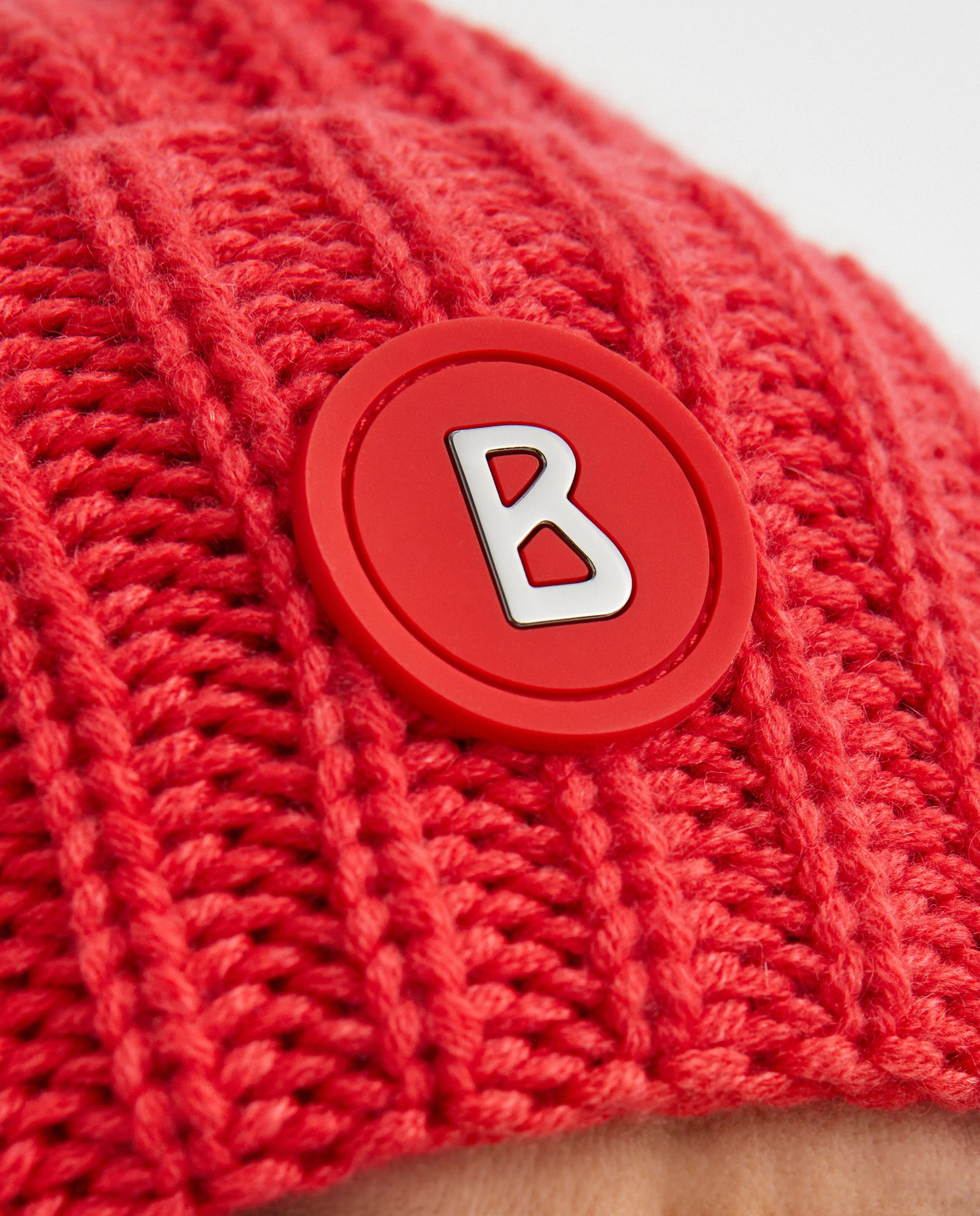 Czerwona kaszmirowa czapka Kilian - Image #4