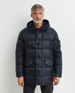 Granatowa kurtka dwustronna - Image #5