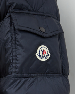 Granatowa kurtka dwustronna - Image #7