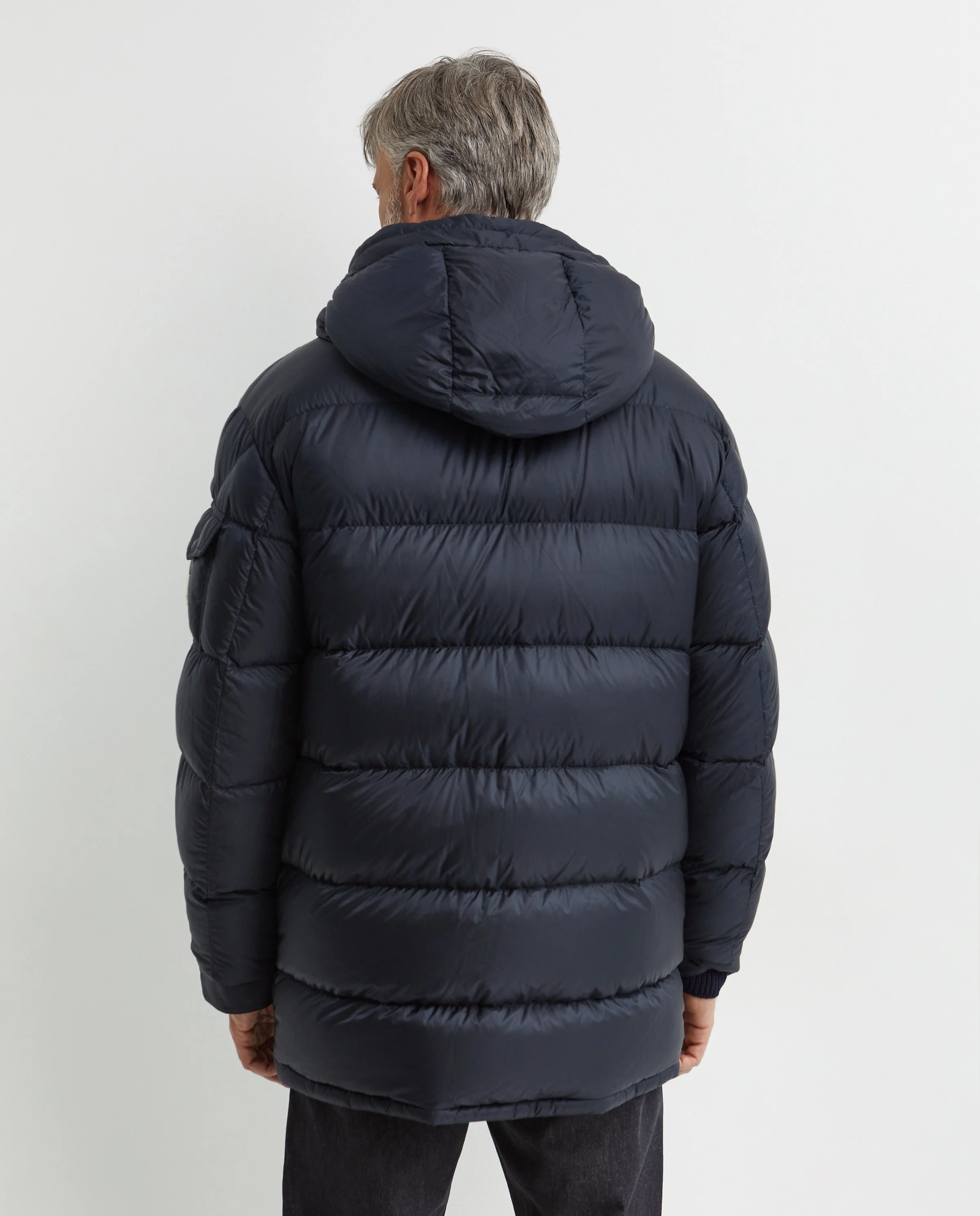 Granatowa kurtka dwustronna - Image #6