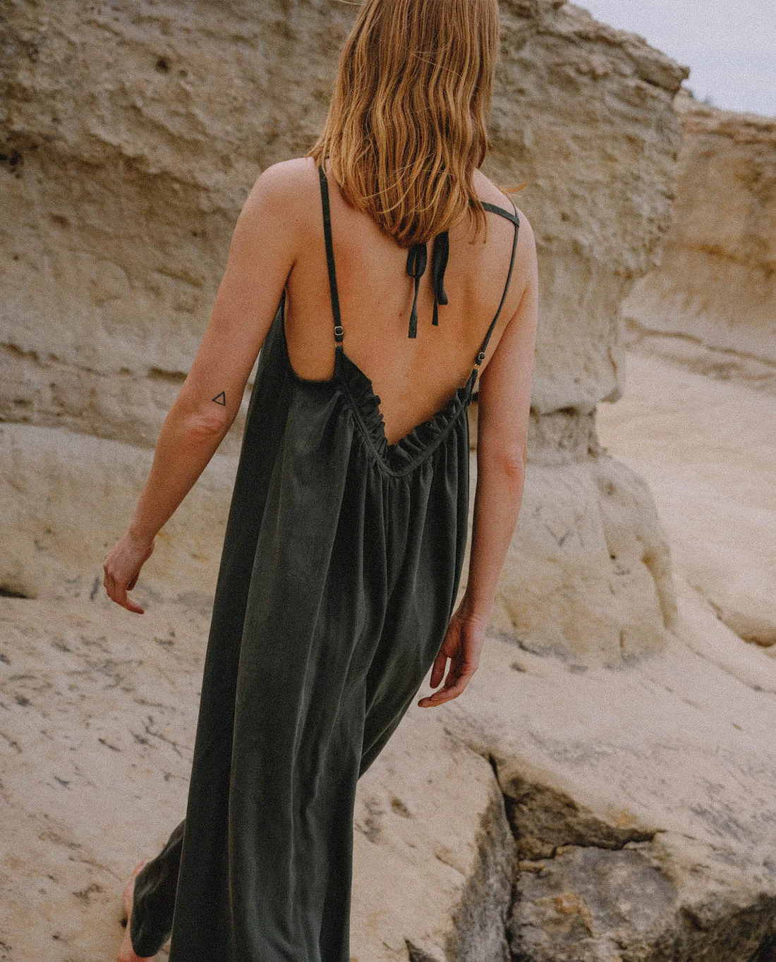 Oliwkowy kombinezon Breeze - Image #3