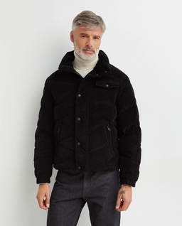 Czarna kurtka puchowa - Image #0