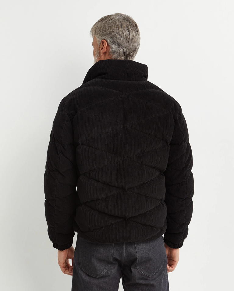 Czarna kurtka puchowa - Image #3