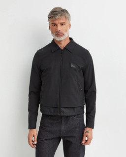 Czarna kurtka z logo - Image #0