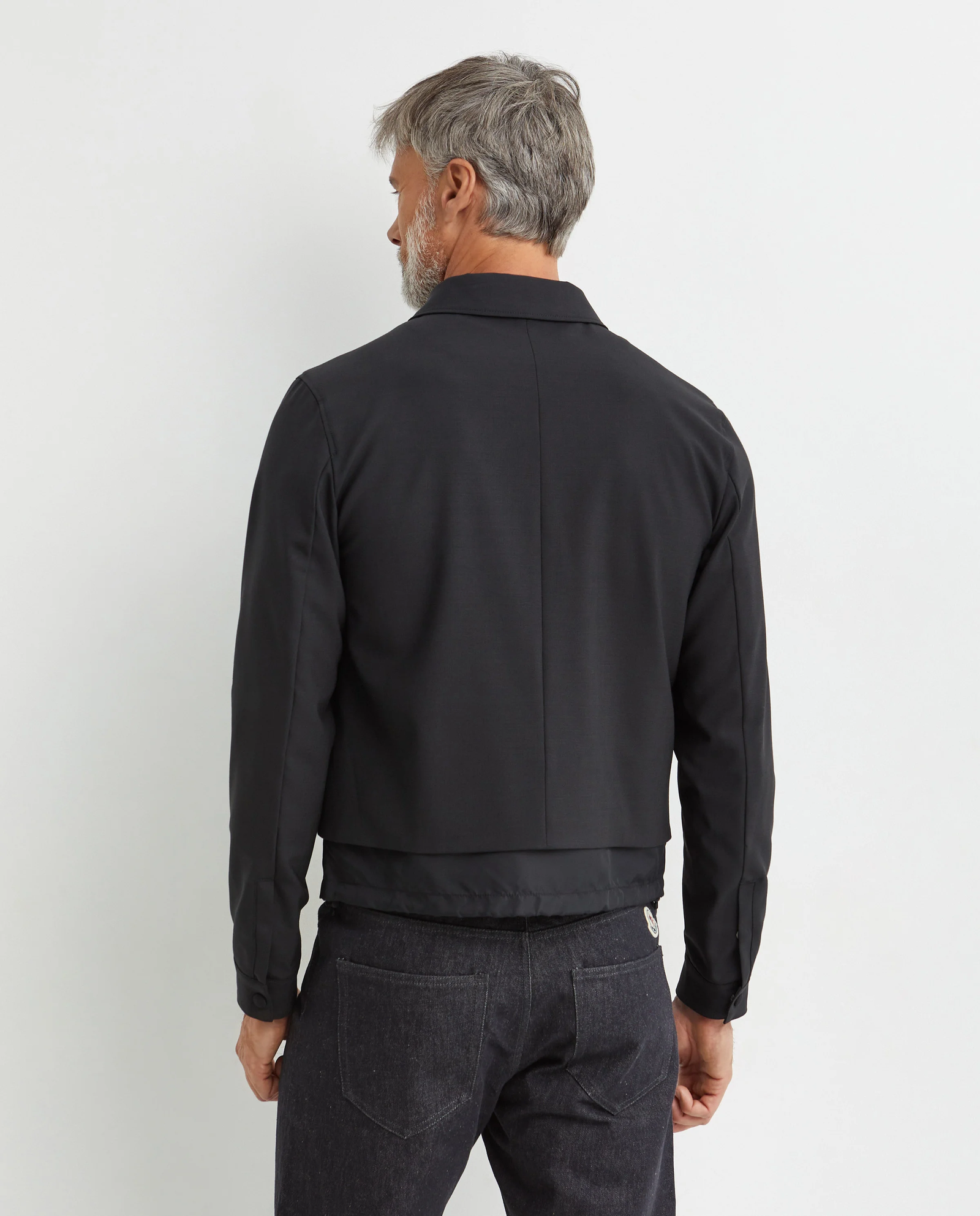 Czarna kurtka z logo - Image #3