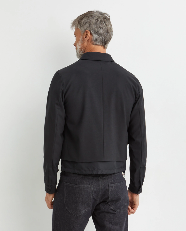 Czarna kurtka z logo - Image #3