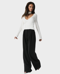 Biały top z modalu Odile - Image #1