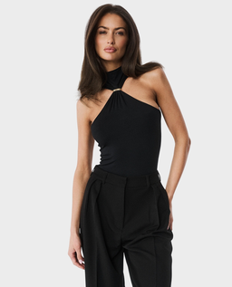 Czarne body z wycięciami Marissa - Image #1