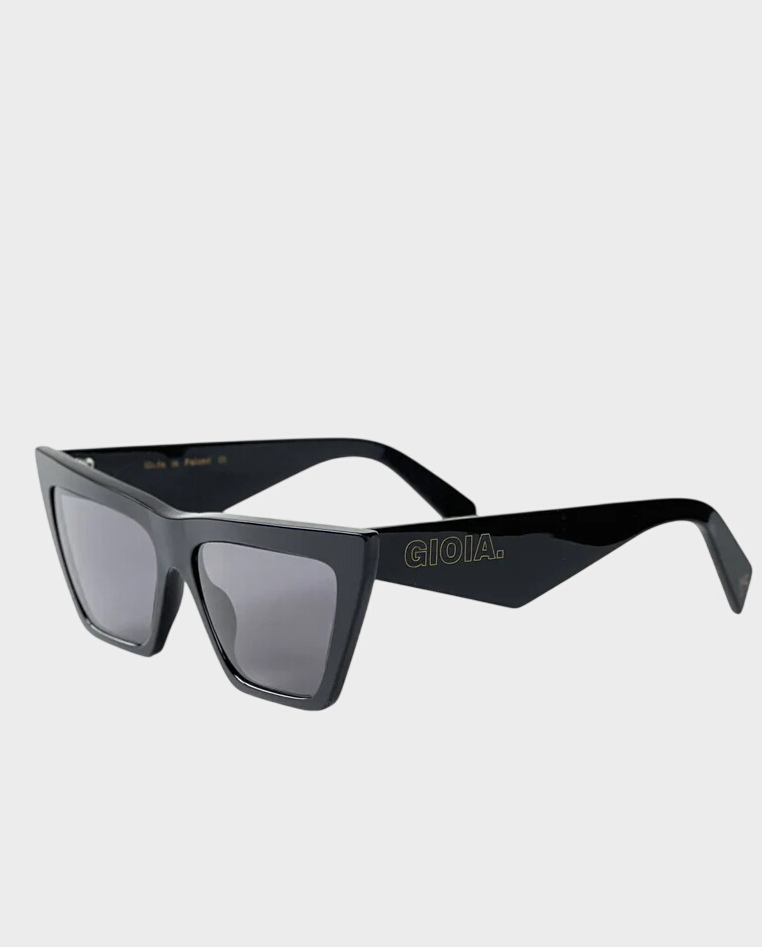 Okulary przeciwsłoneczne w kolorze czarnym Matera