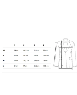 Czarna marynarka z haftkami Cleo - Image #5