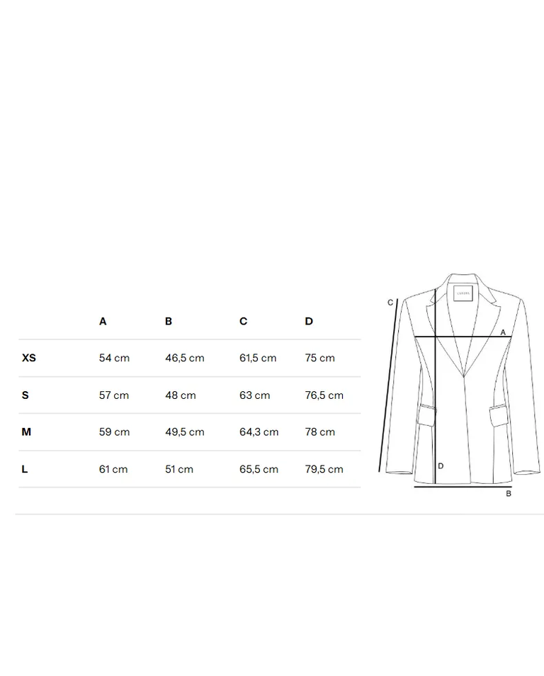 Czarna marynarka z haftkami Cleo - Image #5