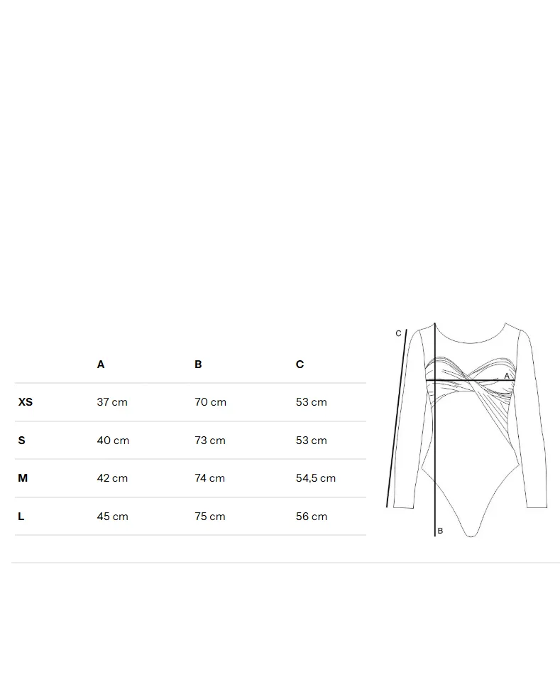 Beżowe body z twistem Linea - Image #3