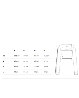 Krótki czarny top Noxelle - Image #5